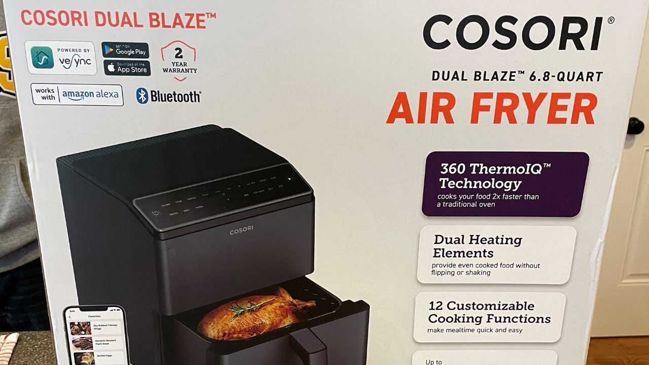 Cosori Dual Blaze 6.8 QT Unboxing 