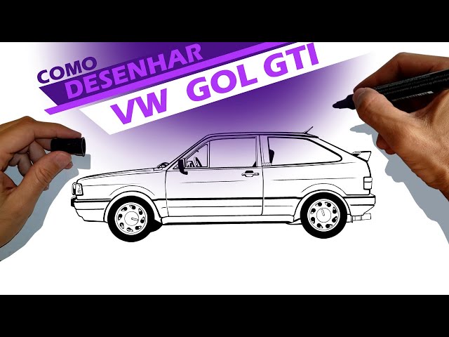 Gol Quadrado Rebaixado Como Desenhar (Passo a passo - Parte 1) 