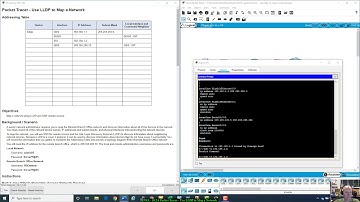 ENSA - 10.2.6 - Packet Tracer - Use LLDP to Map a Network