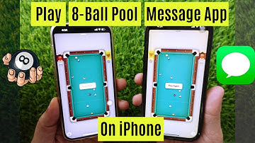 How to Play 8 Ball Pool on iMessage in iOS 26