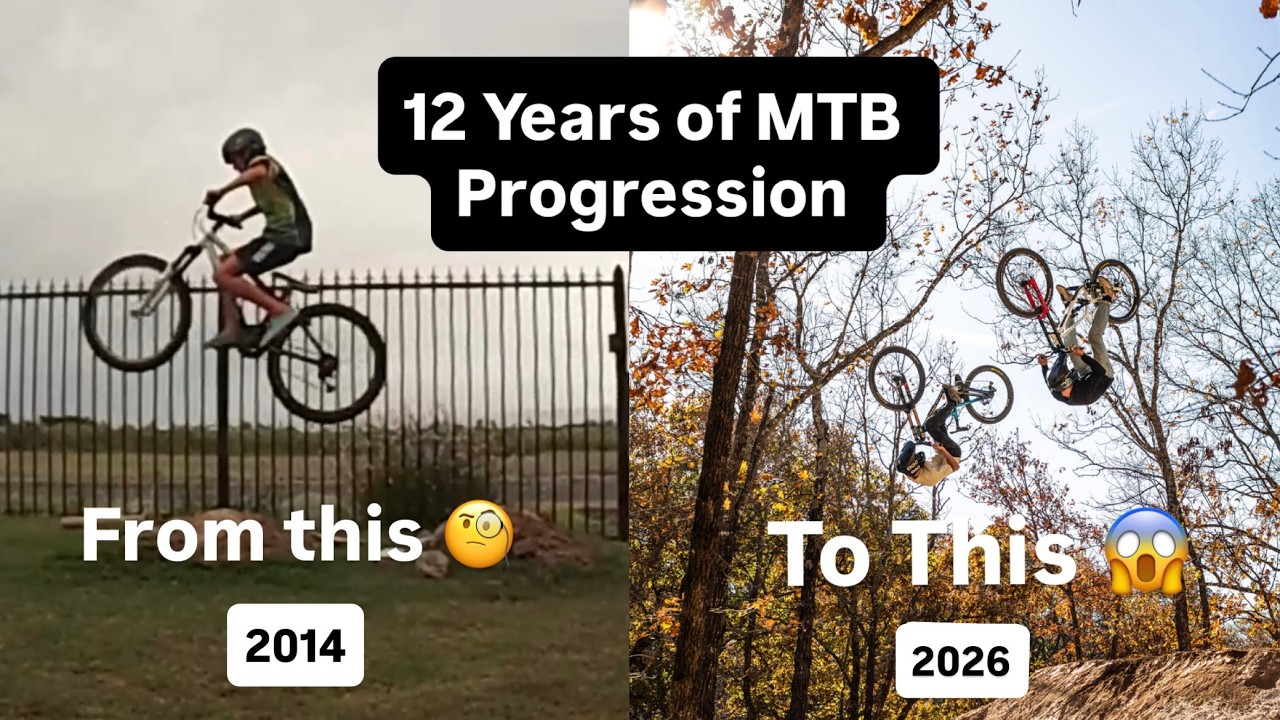 12 лет прогресса в горном велосипеде