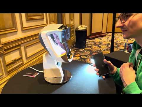 Yanko Design Hands-on with the $5000 WeHead AI Assistant at CES 2024
