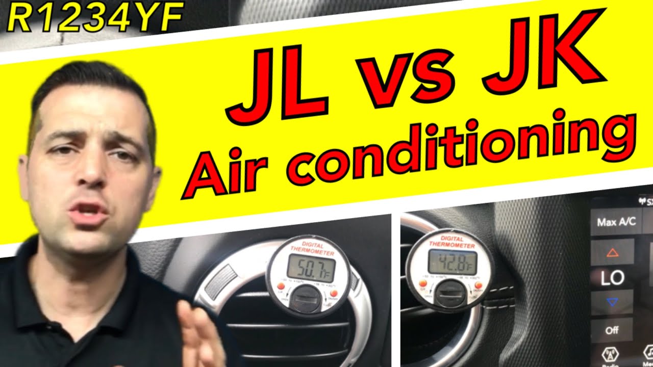 Air conditioning JK vs JL 🔴 2018 Jeep Wrangler - YouTube