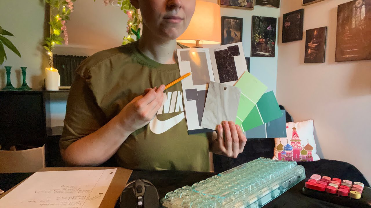 ASMR Home Design Appointment | Magazine, Catalogue, Typing, Writing, Soft Spoken