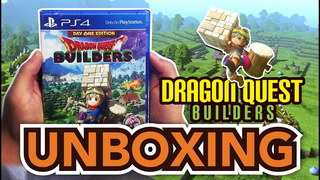 Dragon Quest Builder One Edition (PS4) Unboxing !! YouTube