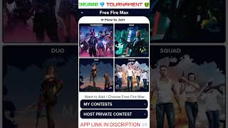 Daily 30,000 Diamond 💎 Free Fire Tournament App💰 | How to join free tournament 🤑#Gamerji #shorts screenshot 4