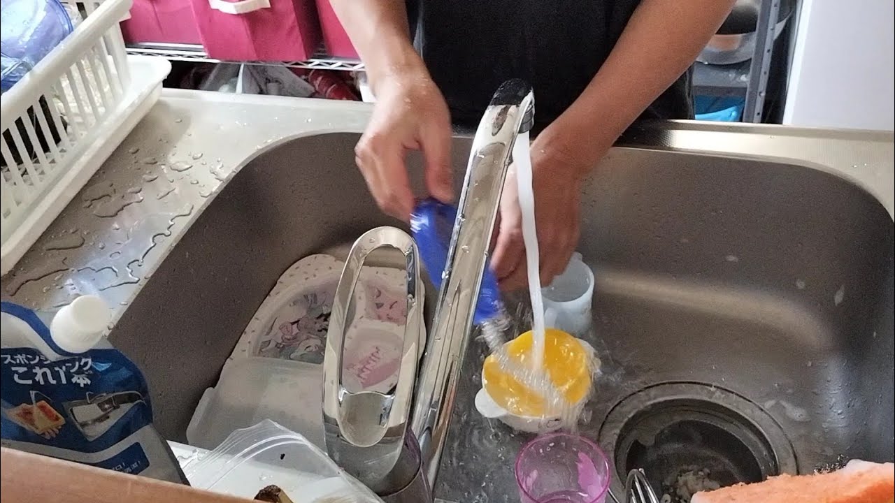 Quiet Cleaning a Family Home | Living Room & Dishes