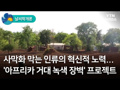 [날씨학개론] 사막화 막는 인류의 혁신적 노력…&rsquo;아프리카 거대 녹색 장벽&rsquo; 프로젝트 / YTN 사이언스