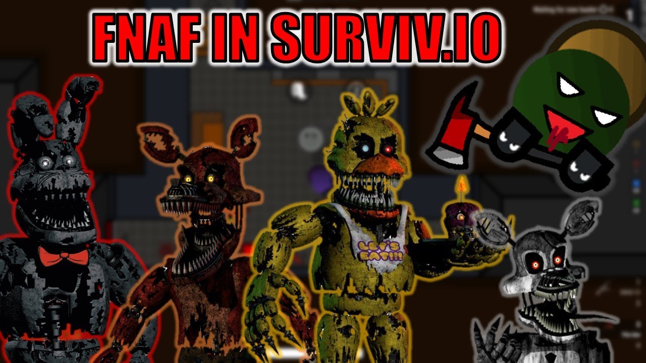 SURVIV.IO | NEW FNAF CONCEPT #2 (BEST MODE ?) WITH @tankalty YT
