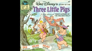 Three little pigs Walt Disney read-along (illustrated book)