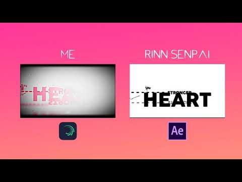 3d Typography Alight Motion//Cash Cash - Hero//ib : icatk