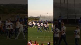 Homecoming Pep rally after parade Blanco JV 9.7.22