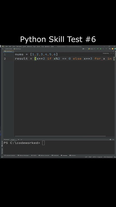 Python Skill Test #6 - Coding Practice #pythonprogramming #coding # ...