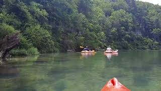 Calm sunny day - Floating the Northfork of the White River