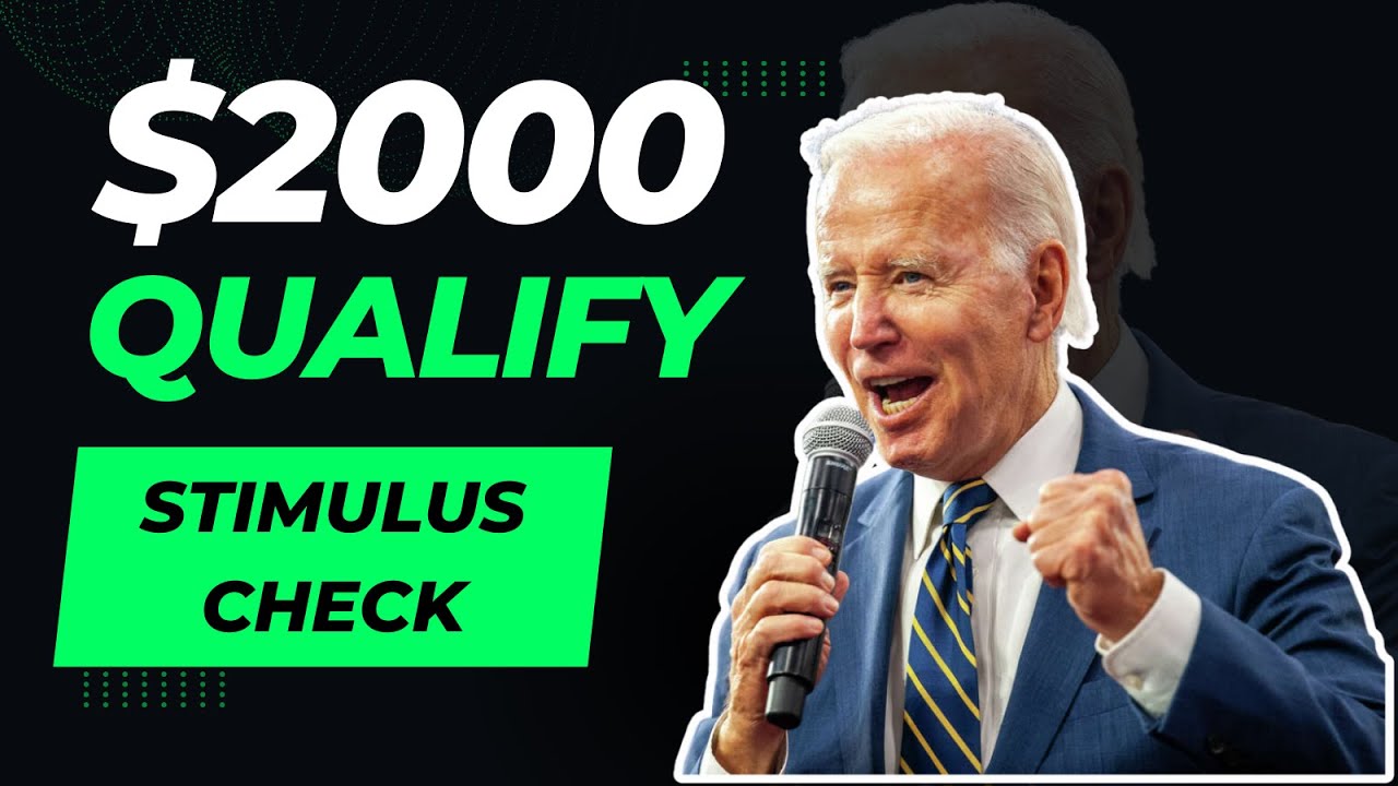 Stimulus Check for Senior Citizens - How to Qualify for a $2000 Payment