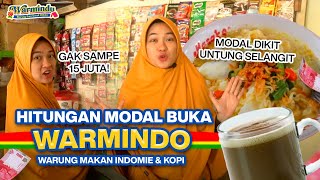 Hitungan Modal Buka WARMINDO 💥 Warung Makan Indomie & Warung Kopi 💯