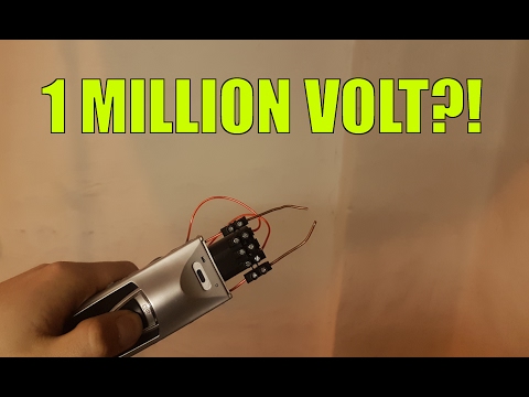 Update Elektroschocker mit 1 MILLION VOLT selber bauen?! | Bastelecke #010