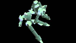 Two Mechs fighting in Anim8or