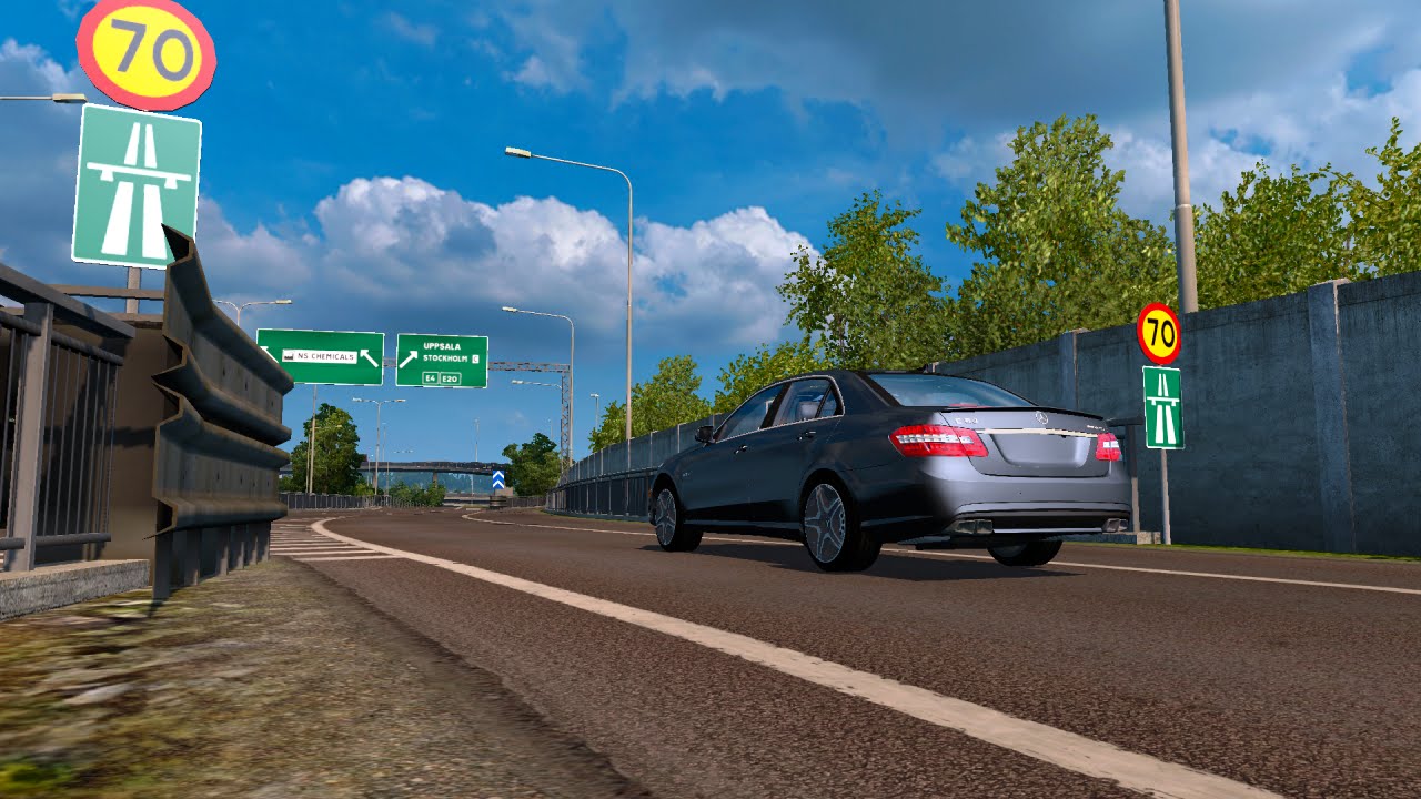 Mercedes E63 Amg Car Mod Ets2 1 17 1 Youtube Mercedes E63 Amg Car Mod Ets2 1 17 1 Youtube