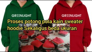 cara pola dan memotong jaket switer# carapolajaketswiter