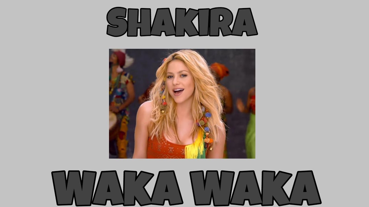 Shakira - Waka Waka [Time for Africa] - Lyrics | Speed Up | Edit Audio ...