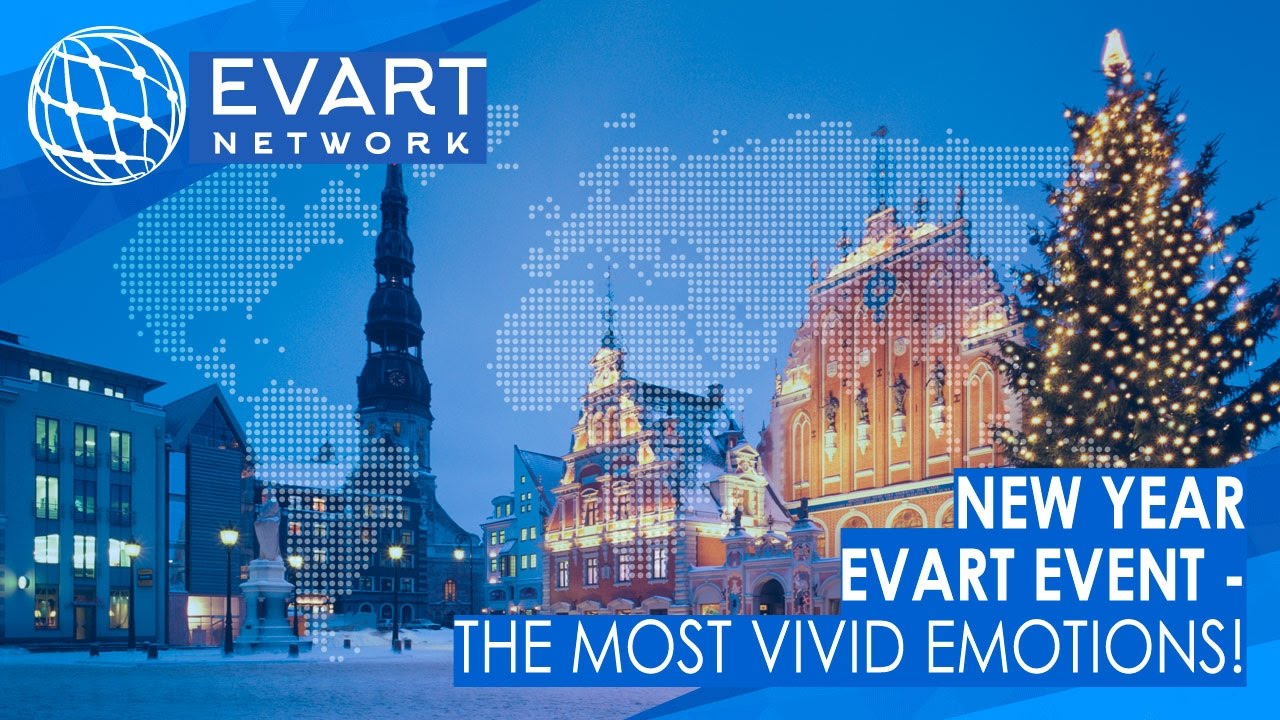 New Year Evart Event! Новогодний корпоратив Эварт в Риге!
