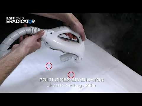 Polti Cimex Eradicator vs. standard steamer 