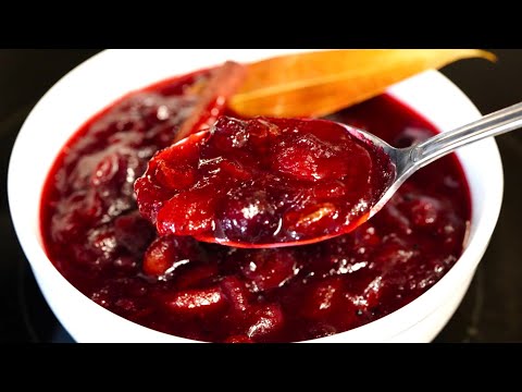 Make Cranberry Sauce MORE EXCITING BY ADDING THIS  Cranberry Date Chutney