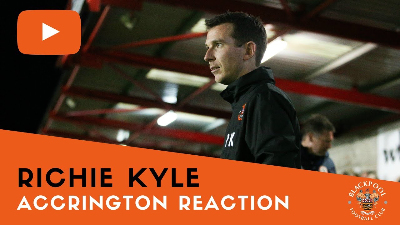 football score Accrington Reaction | Richie Kyle