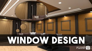Luxury Hall Windows Layout | Double Window Wall | Hall Interior design ideas | trending in 2025