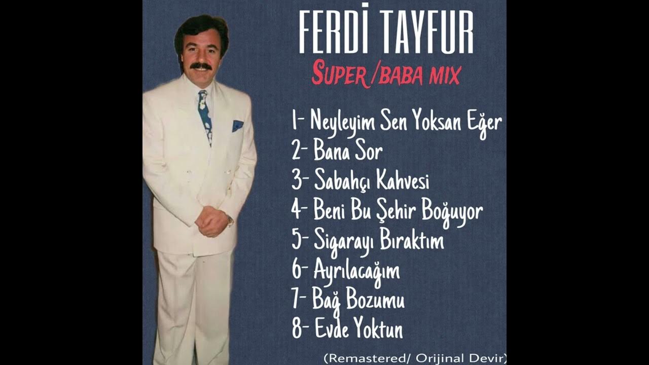 Ferdi Tayfur Bana Sor (Remastered/Orijinal Devir) YouTube