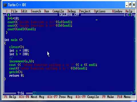 C++ Video Tutorials in Hindi    WWW LSOIT IN   (Call By Value)