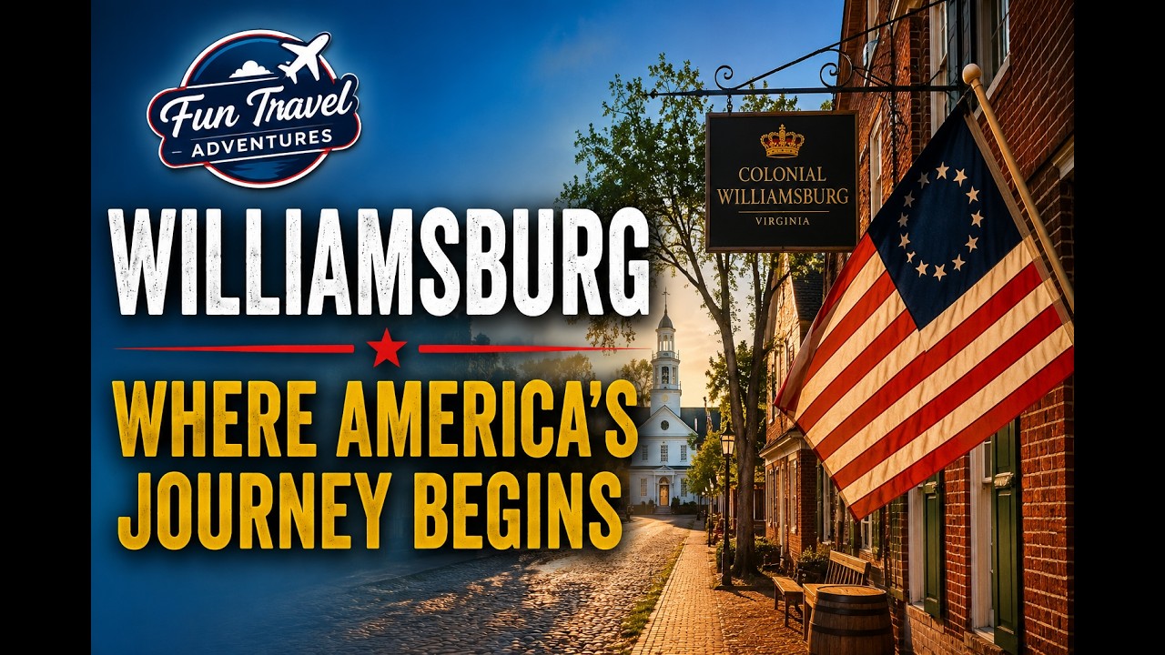 ✈️ Fun Travel Adventures: Williamsburg VA | Colonial Streets, Revolution & Family Fun
