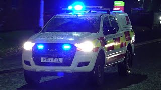 Drone Unit Ford Ranger Responding - Lancashire Fire & Rescue Service