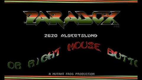 Paradox   No Exit mp4 HYPERSPIN AMIGA INTRO CRACKTRO DEMO COMMODORE NOT MINE VIDEOS