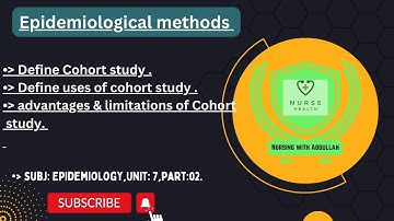 epidemiological methods in urdu | Post-Rn 2nd semester | Unit#7,part#2 | epidemiology |