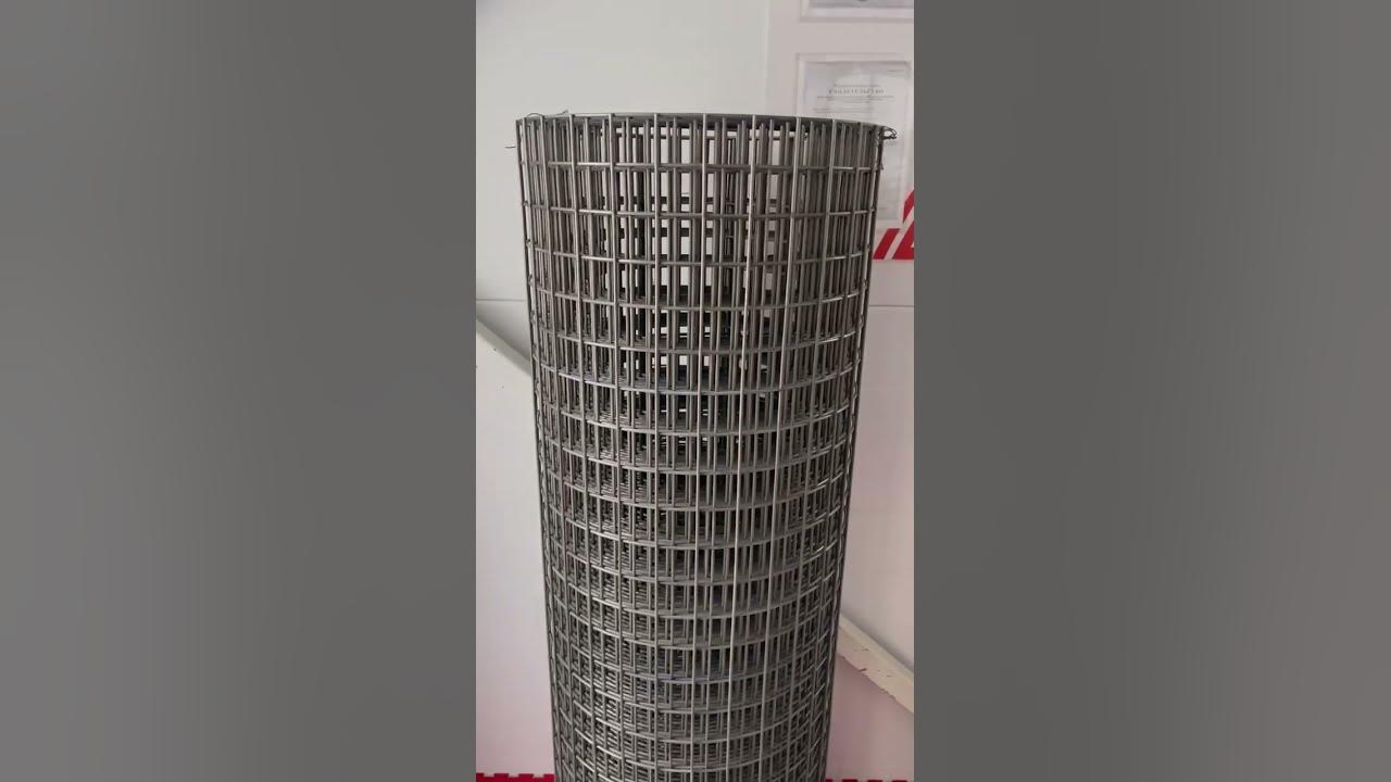 Сетка сварная 50х50 мм из проволоки 4 мм - YouTube