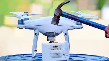Overcharged Drone Battery - चलो तोड़ के देखते हैं
