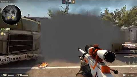 [CS:GO] - Overpass A site smoke execute