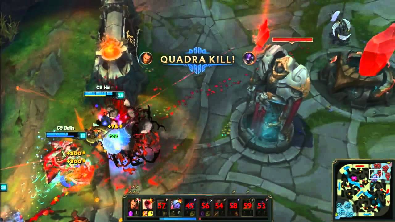 Balls Pentakill - C9 vs Fnatic - 