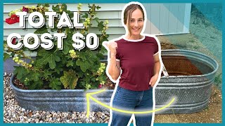 Farm JUNK to Garden TREASURE: DIY Flower Planters from Old Troughs