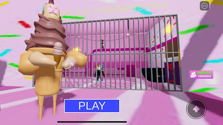ICE CREAM BARRYS PRISON RUN | NEON POMNI