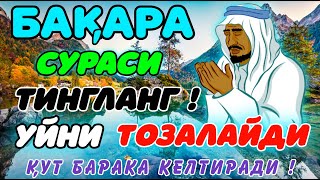 Бақара сураси Уйга ШАЙТОН кирмайди ва БАРАКА ёғилади!!! Baqara surasi