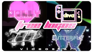 free logos for your edits | videostar 𓈃 ⋆ﾟ⊹
