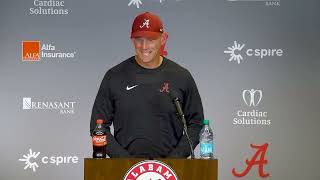 Alabama Football I Texas A&M Postgame: Coach DeBoer