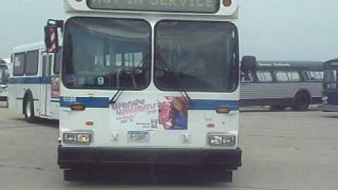 MTA NYC Bus New Flyer D60HF Artic Bus #5596 at Floyd Bennett Field
