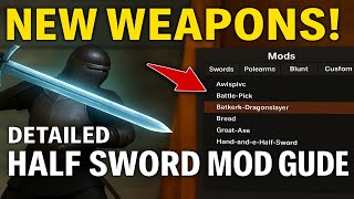 How to Install New Weapons in HalfSword | Detailed Modding Tutorial