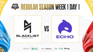 MPL PH S11 - W1D1 - ECHO vs BLCK - GAME 2