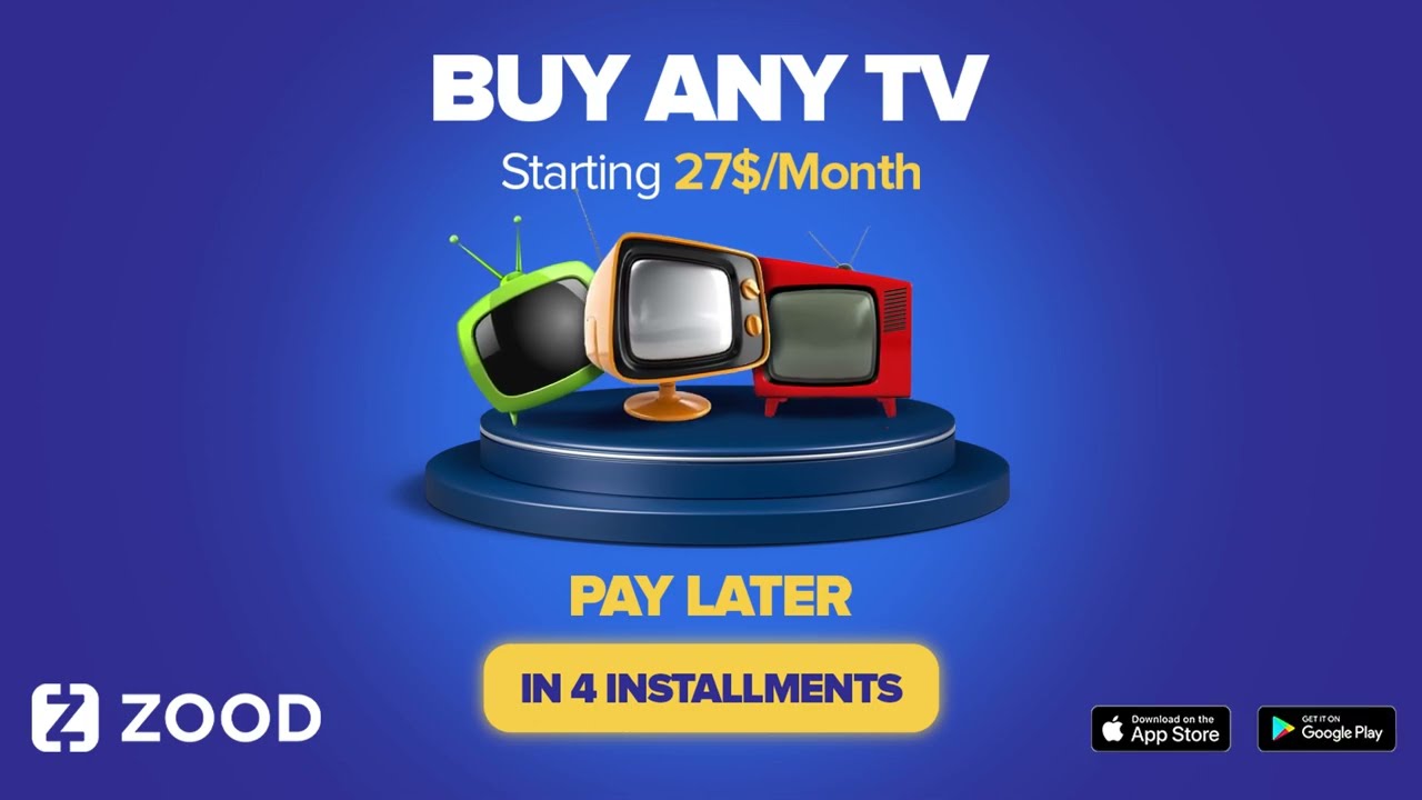 Shop TVs and Pay in 4 Equal Payments with Zood