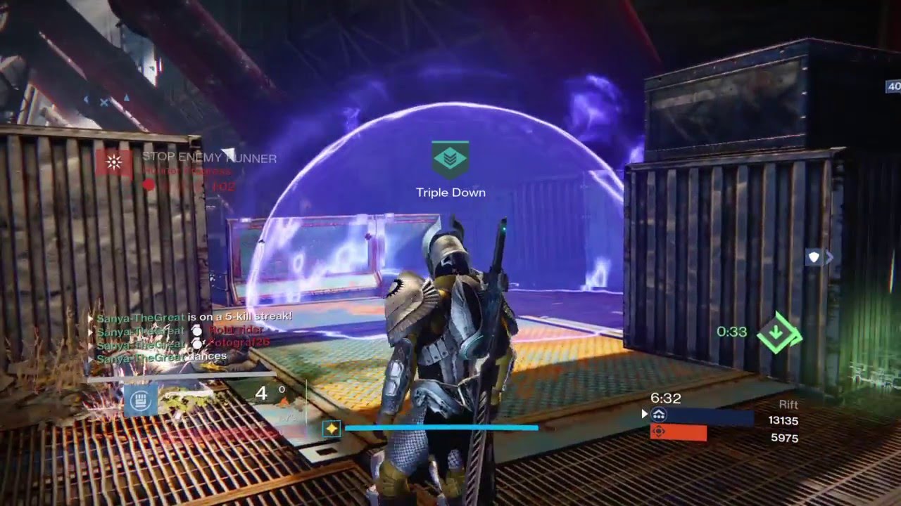 Destiny - How to use Lightning Grenade - Funny Multikill - Best Grenade